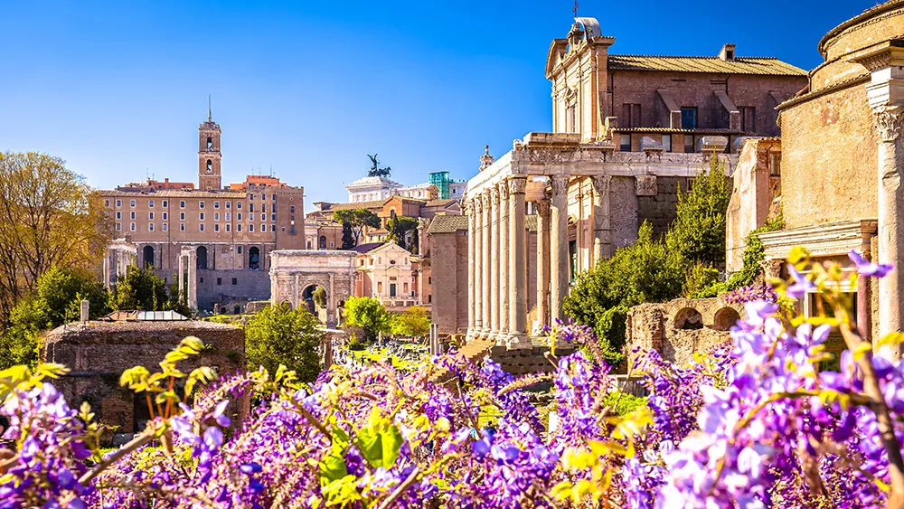 Springtime in Europe Rome Italy Spring